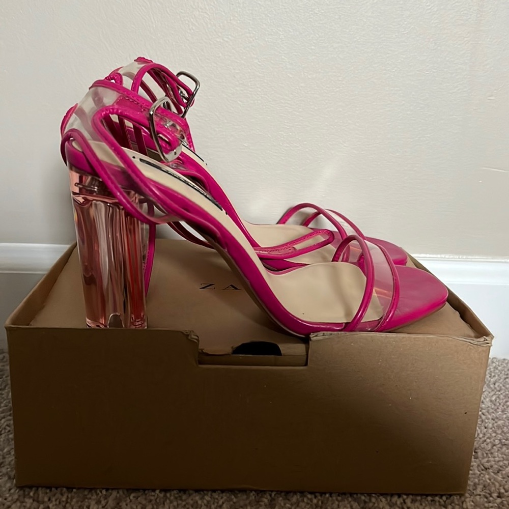 - Clear Zara shoes